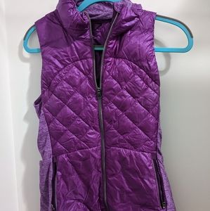 Purple Lululemon down vest